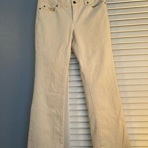 Women's Cream Jeans